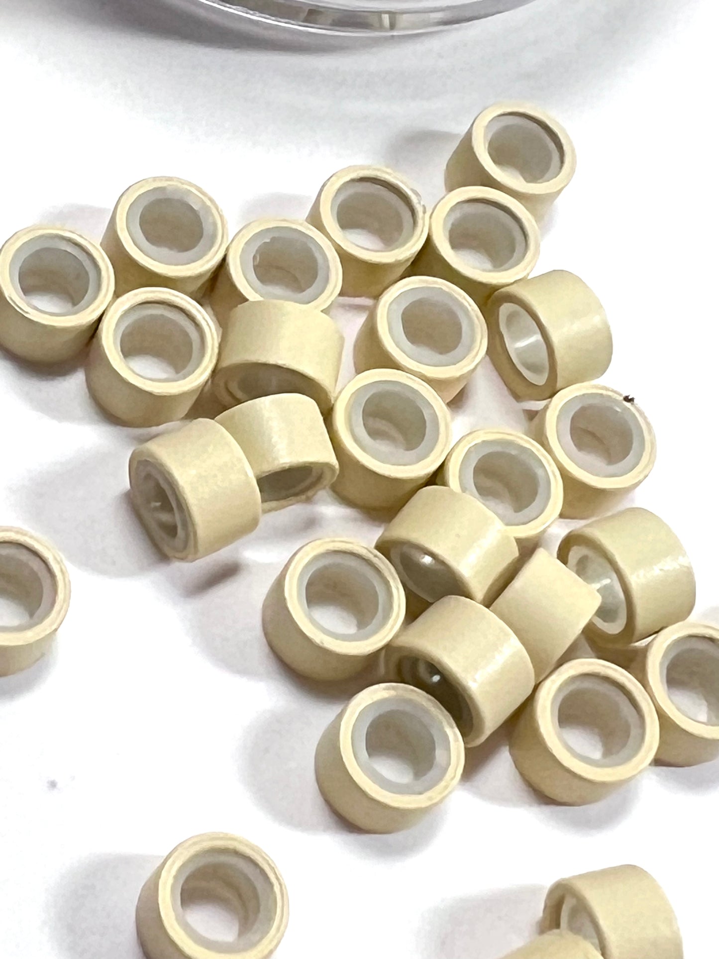 Micro Aros con Silicon / Silicone Lined Micro Beads