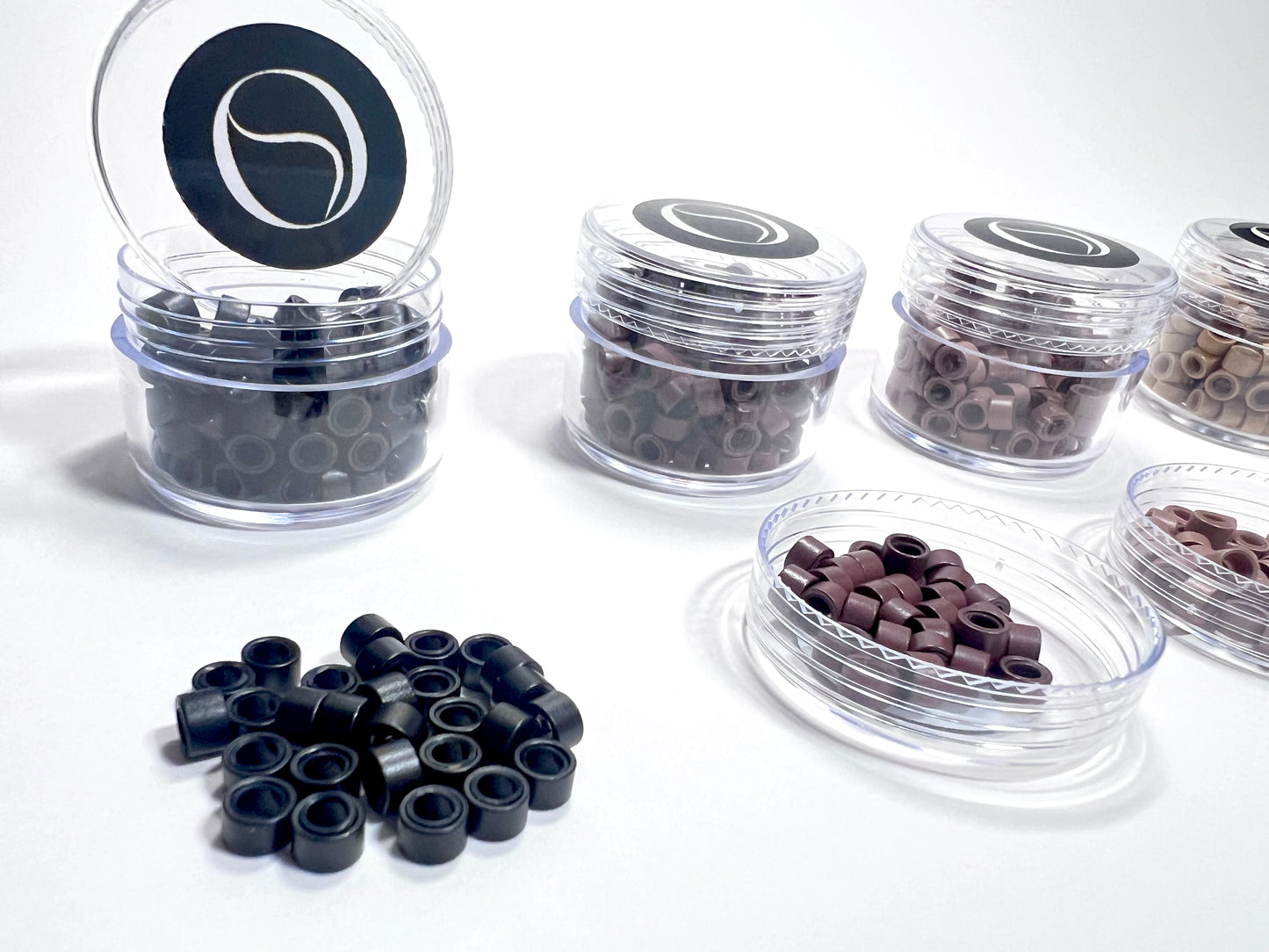 Micro Aros con Silicon / Silicone Lined Micro Beads