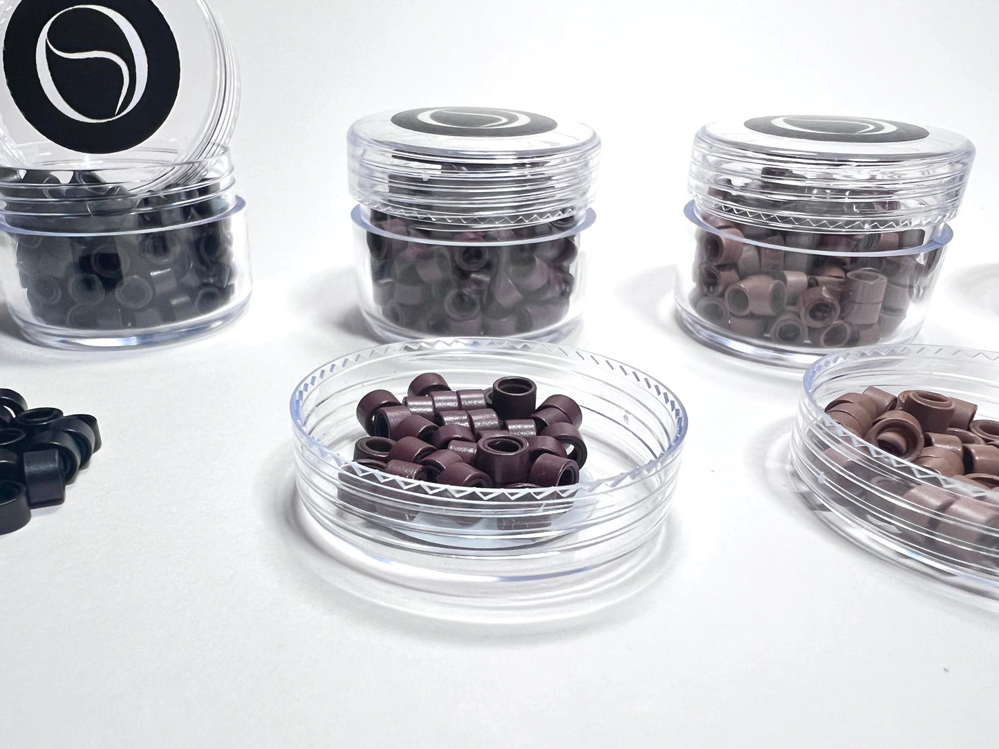 Micro Aros con Silicon / Silicone Lined Micro Beads