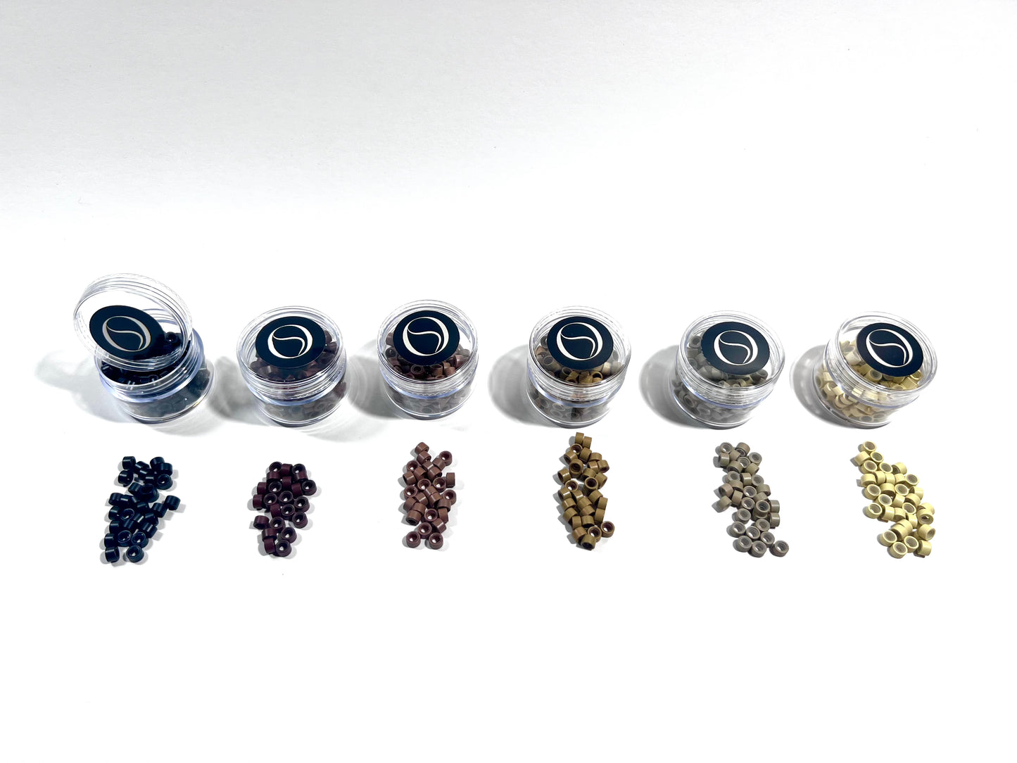 Micro Aros con Silicon / Silicone Lined Micro Beads