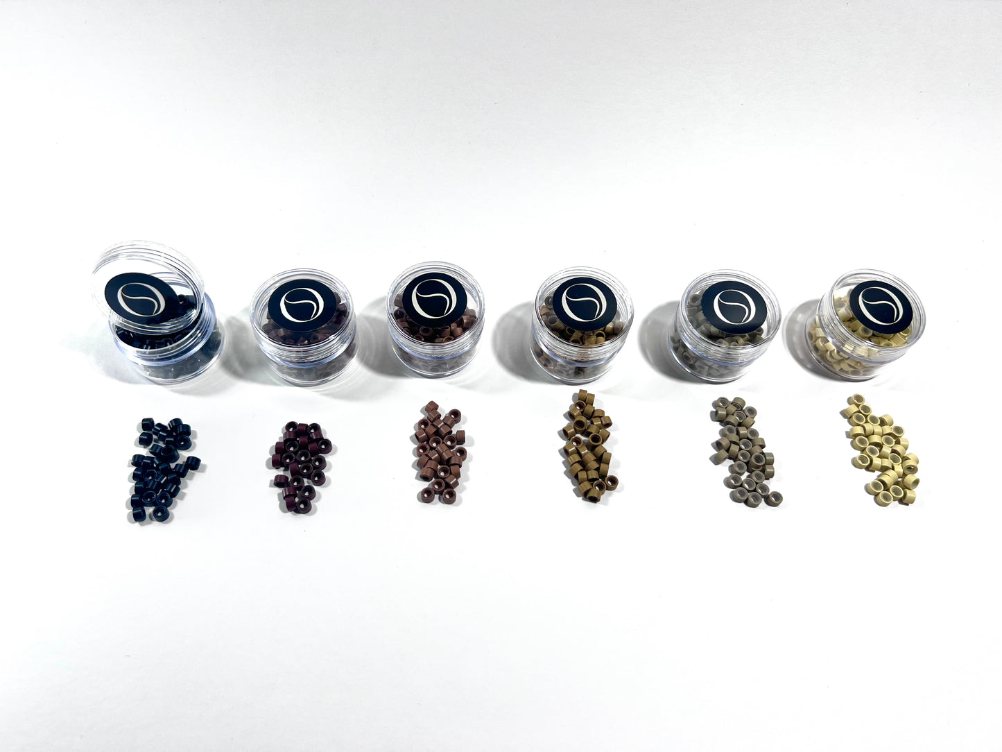 Micro Aros con Silicon / Silicone Lined Micro Beads