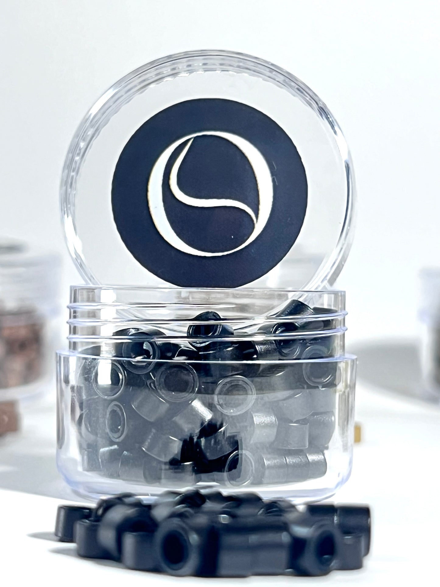 Micro Aros con Silicon / Silicone Lined Micro Beads