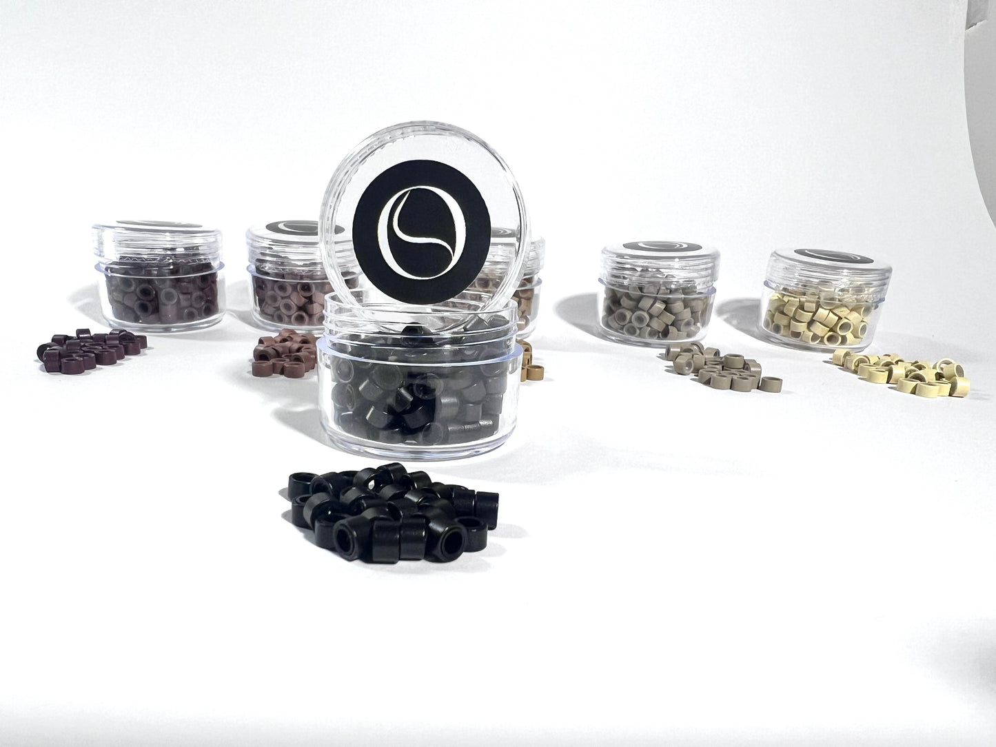 Micro Aros con Silicon / Silicone Lined Micro Beads