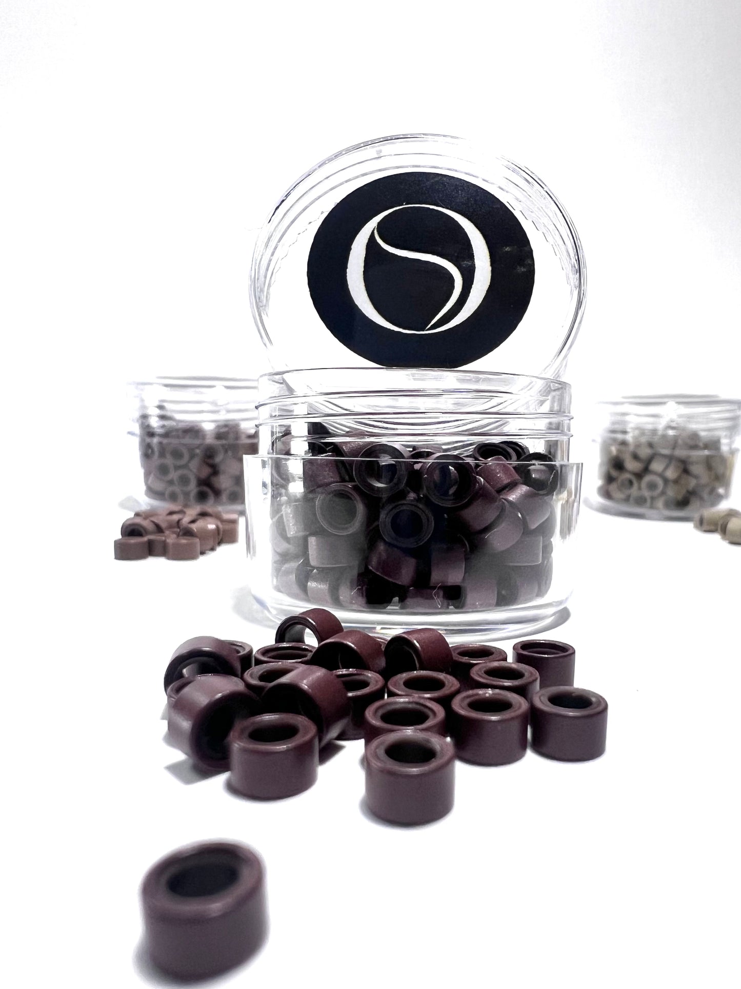 Micro Aros con Silicon / Silicone Lined Micro Beads