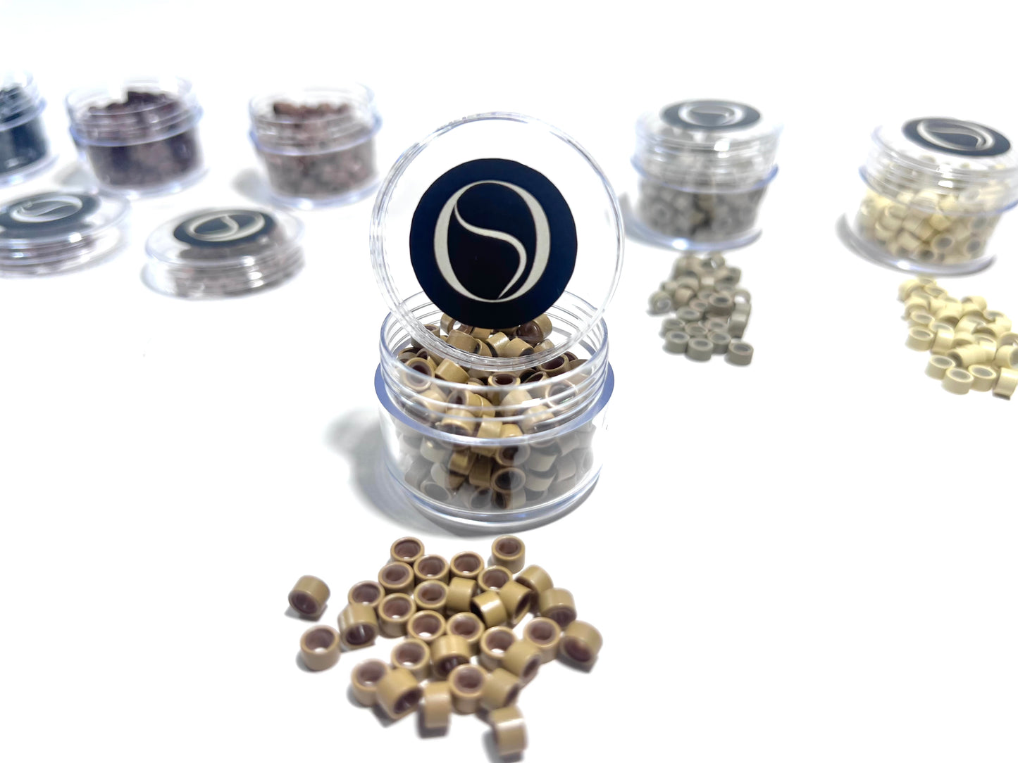Micro Aros con Silicon / Silicone Lined Micro Beads