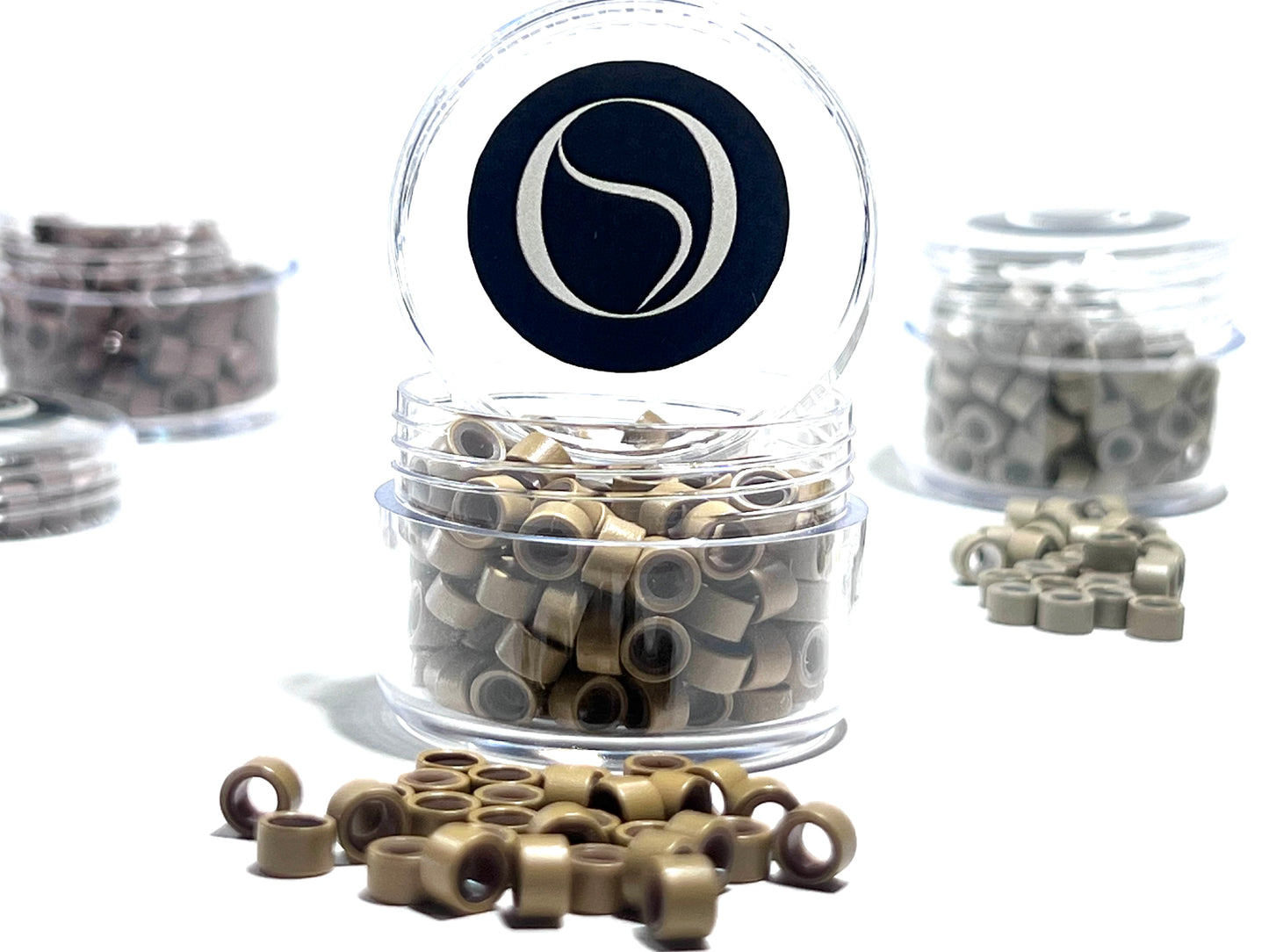 Micro Aros con Silicon / Silicone Lined Micro Beads