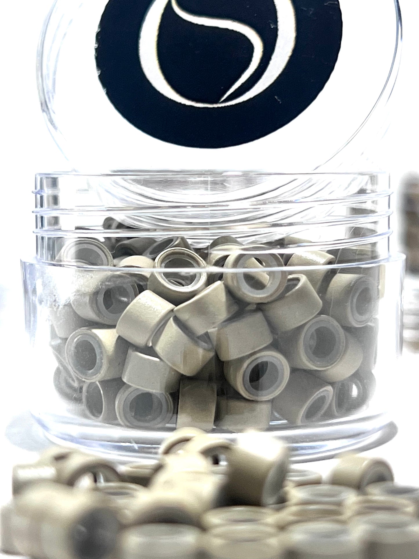 Micro Aros con Silicon / Silicone Lined Micro Beads