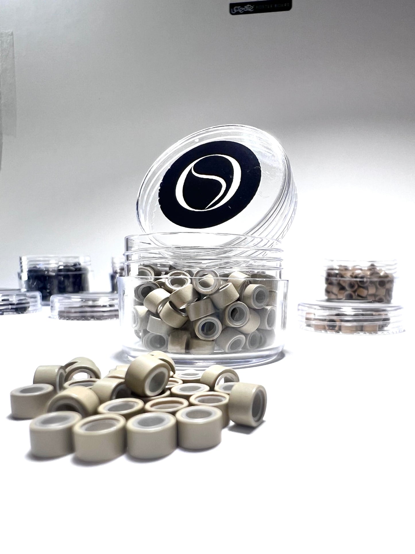 Micro Aros con Silicon / Silicone Lined Micro Beads