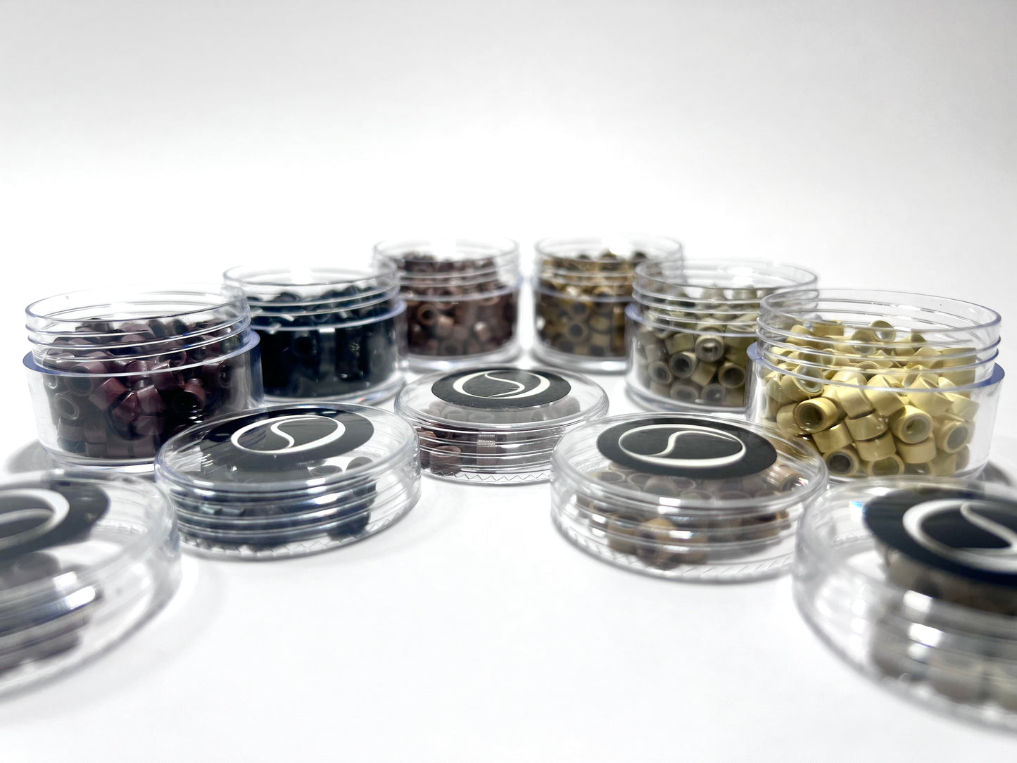 Micro Aros con Silicon / Silicone Lined Micro Beads