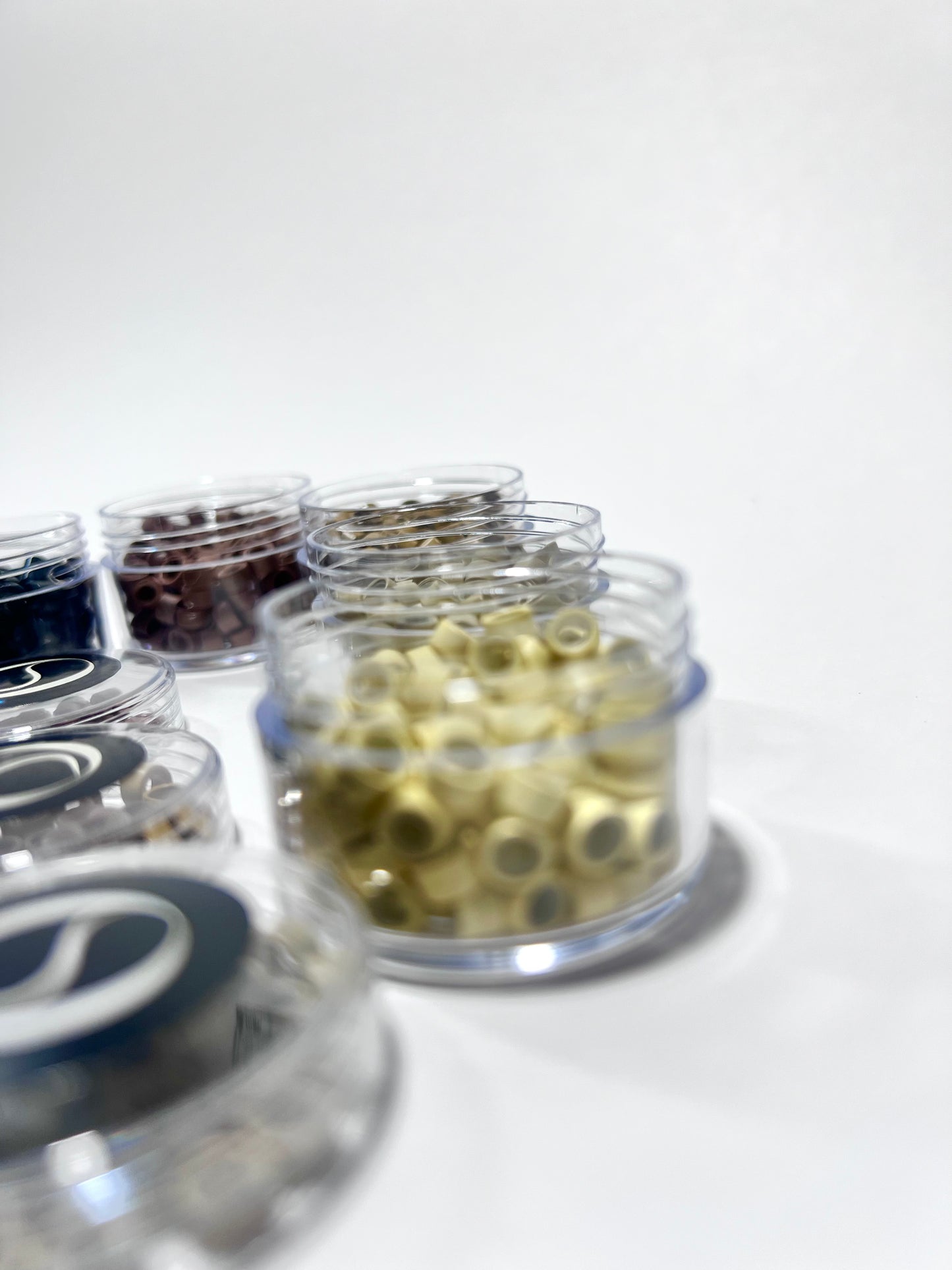 Micro Aros con Silicon / Silicone Lined Micro Beads