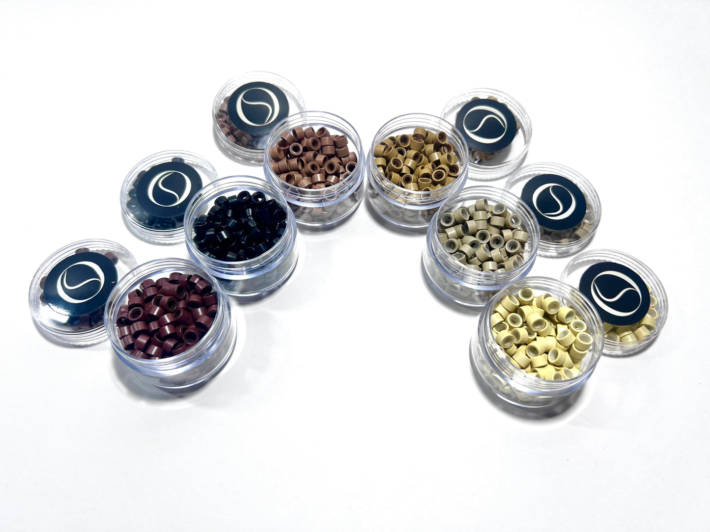 Micro Aros con Silicon / Silicone Lined Micro Beads