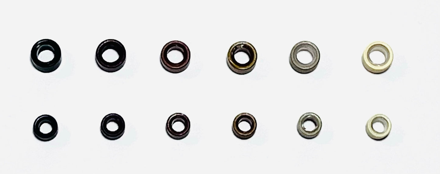Micro Aros con Silicon / Silicone Lined Micro Beads