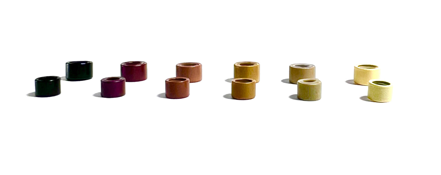 Micro Aros con Silicon / Silicone Lined Micro Beads
